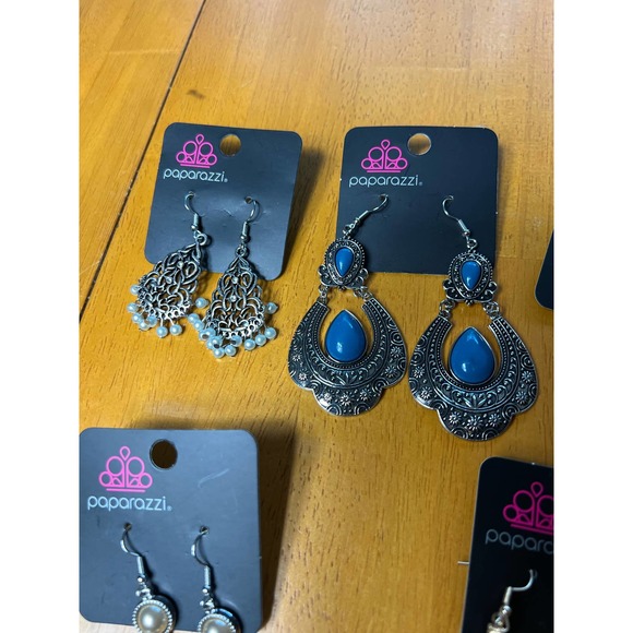 NWT Set of 5 Paparazzi Dangle Earrings - Picture 2 of 5
